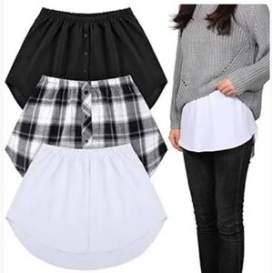 BNWOT Black and White Under Shirts